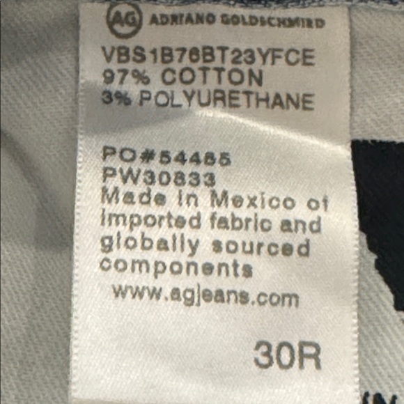 🎉HP🎉AG Hi-Rise Straight Leg Jeans. Ladies 30 - Picture 11 of 16